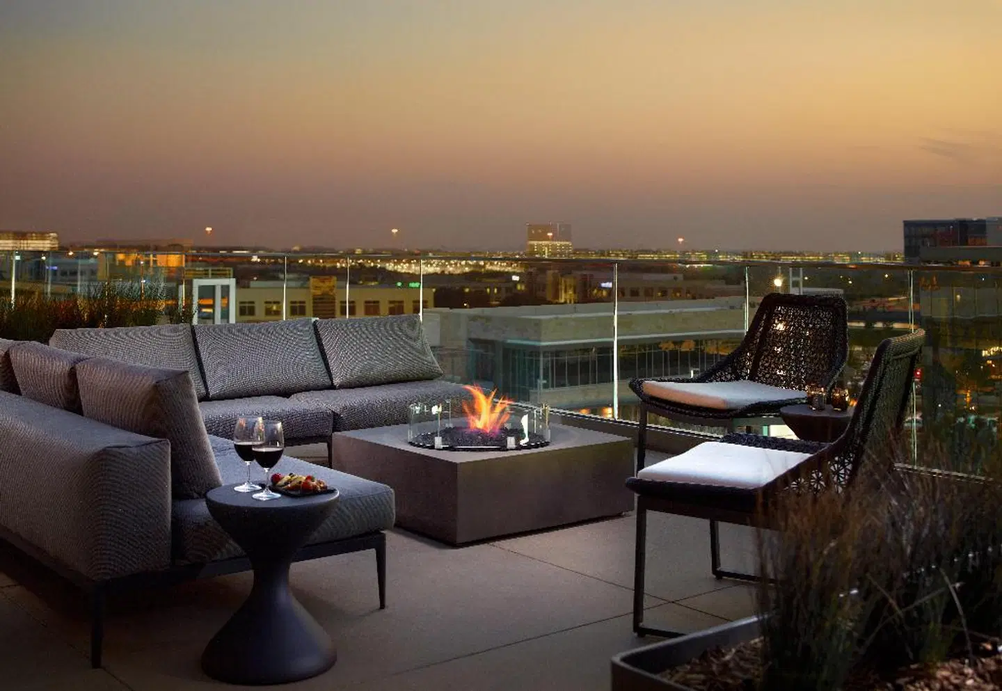 Omni Frisco Hotel Terrasse