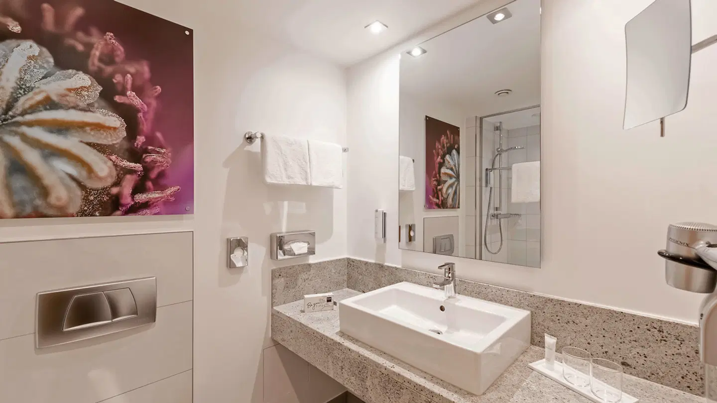 Dorint City-Hotel Salzburg Badezimmer
