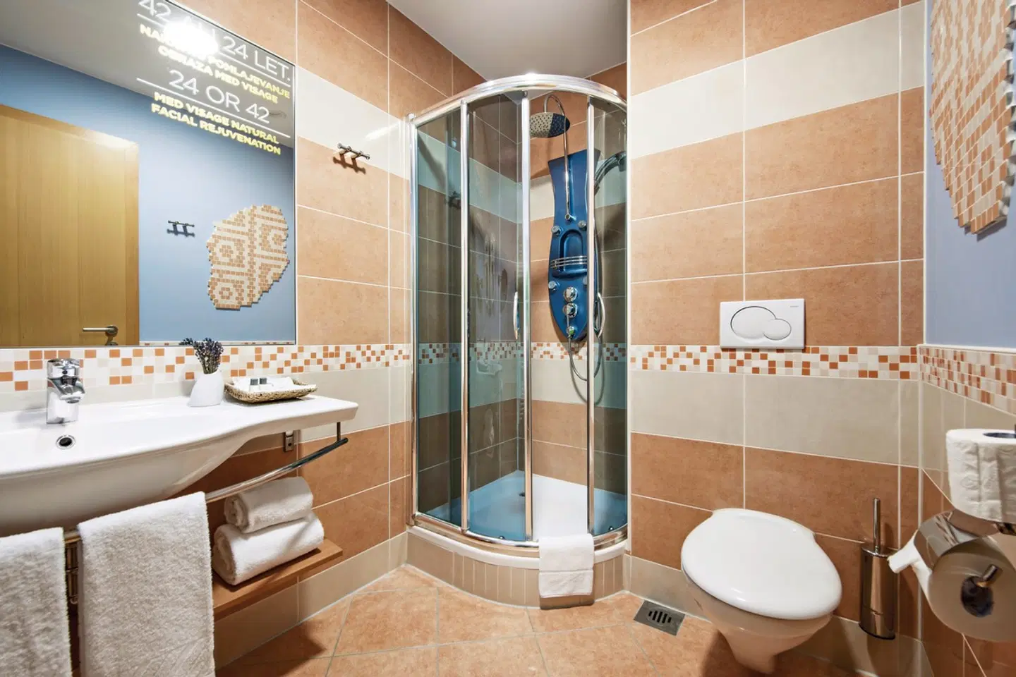 Grand Hotel Primus Badezimmer