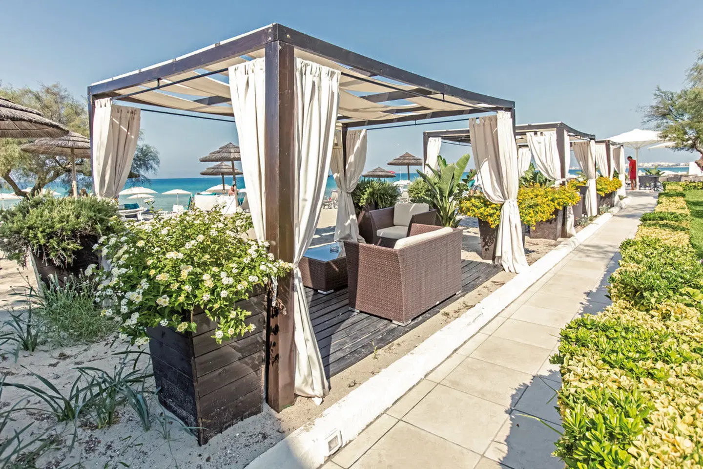 Grand Hotel Costa Brada Terrasse