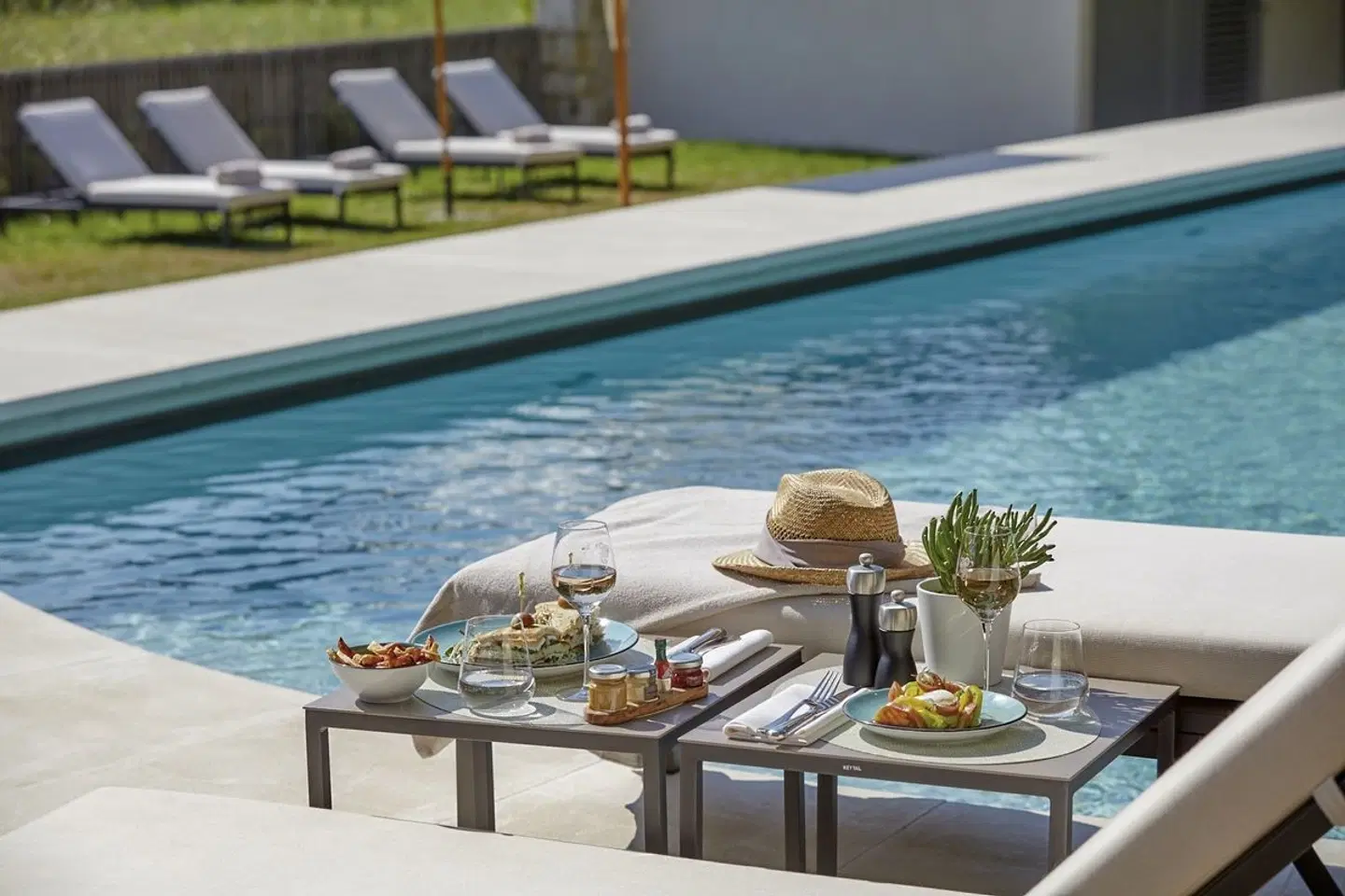 Château de Fonscolombe Terrasse