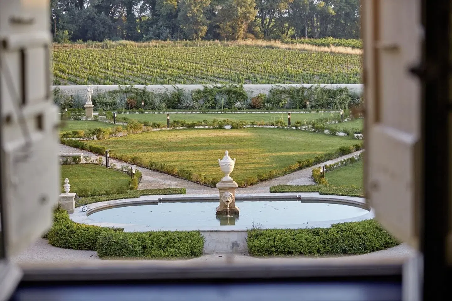 Château de Fonscolombe Garten