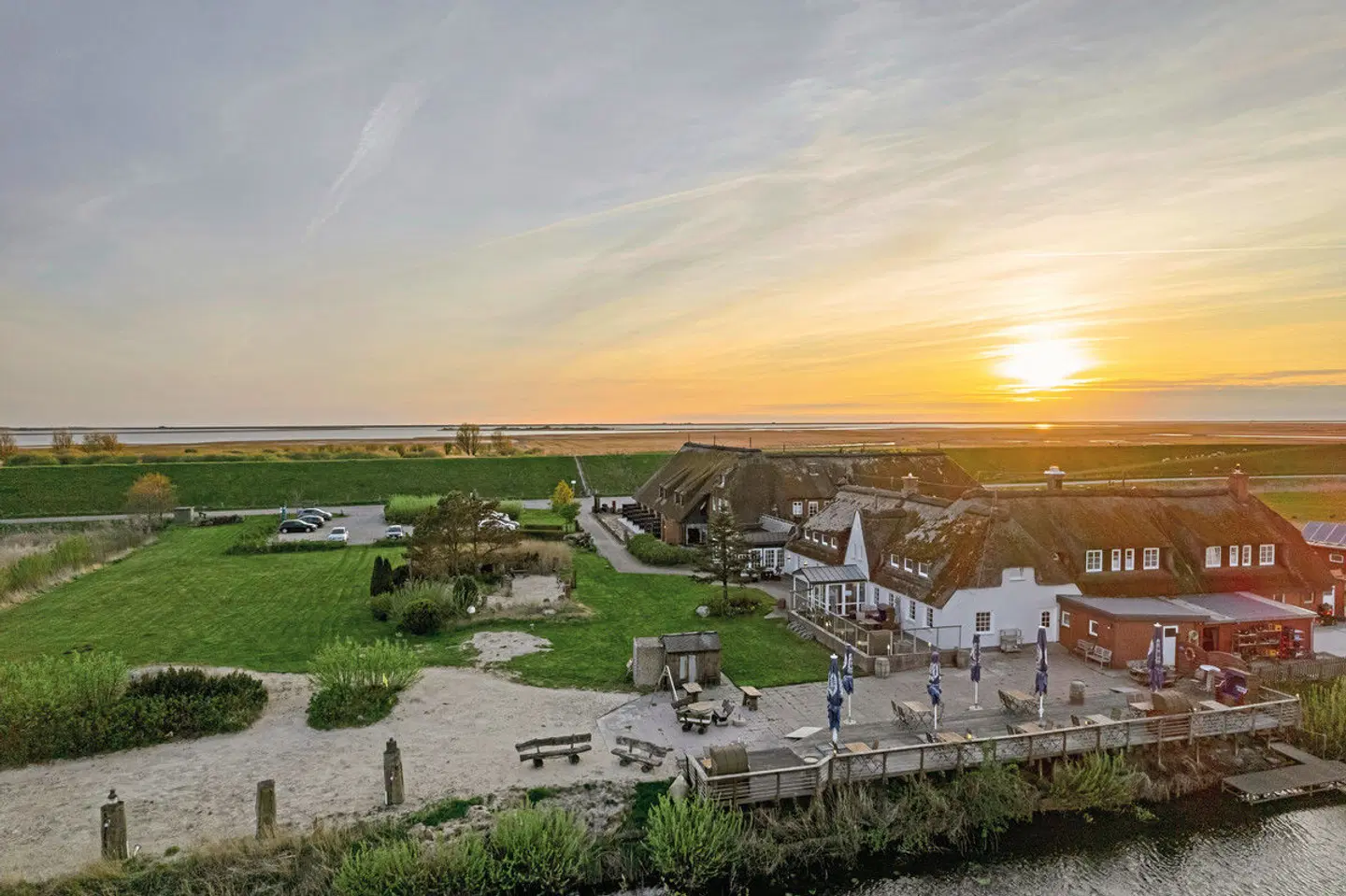 Nordsee-Hotel Arlau-Schleuse LANDSCAPE