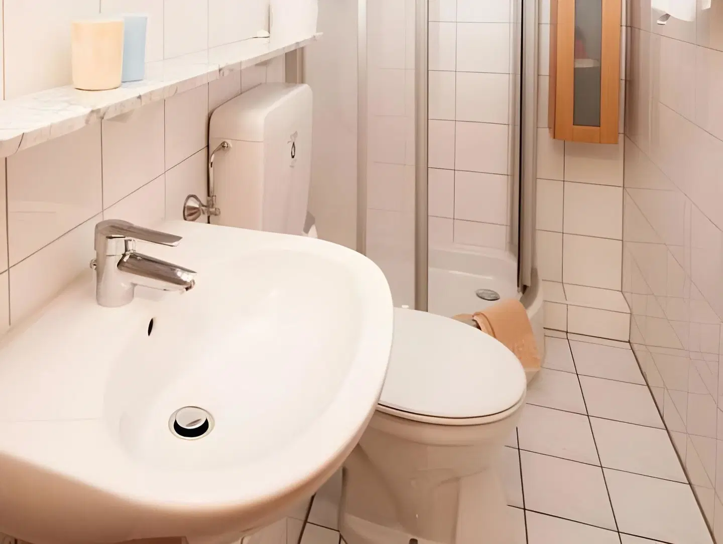 Ferienapartments Schnibbe Badezimmer