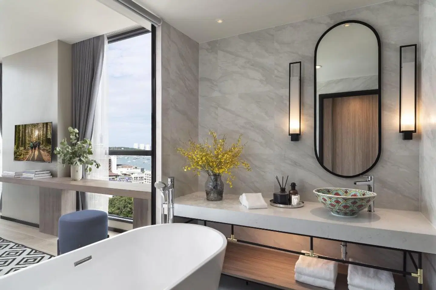 Somerset Pattaya Badezimmer