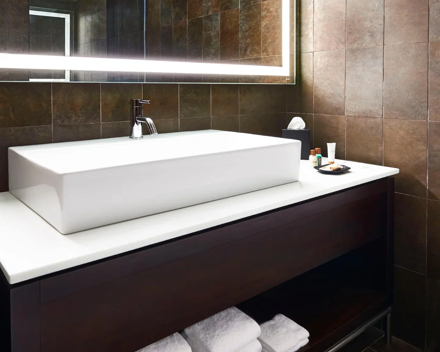 Sheraton Charlotte Hotel Badezimmer