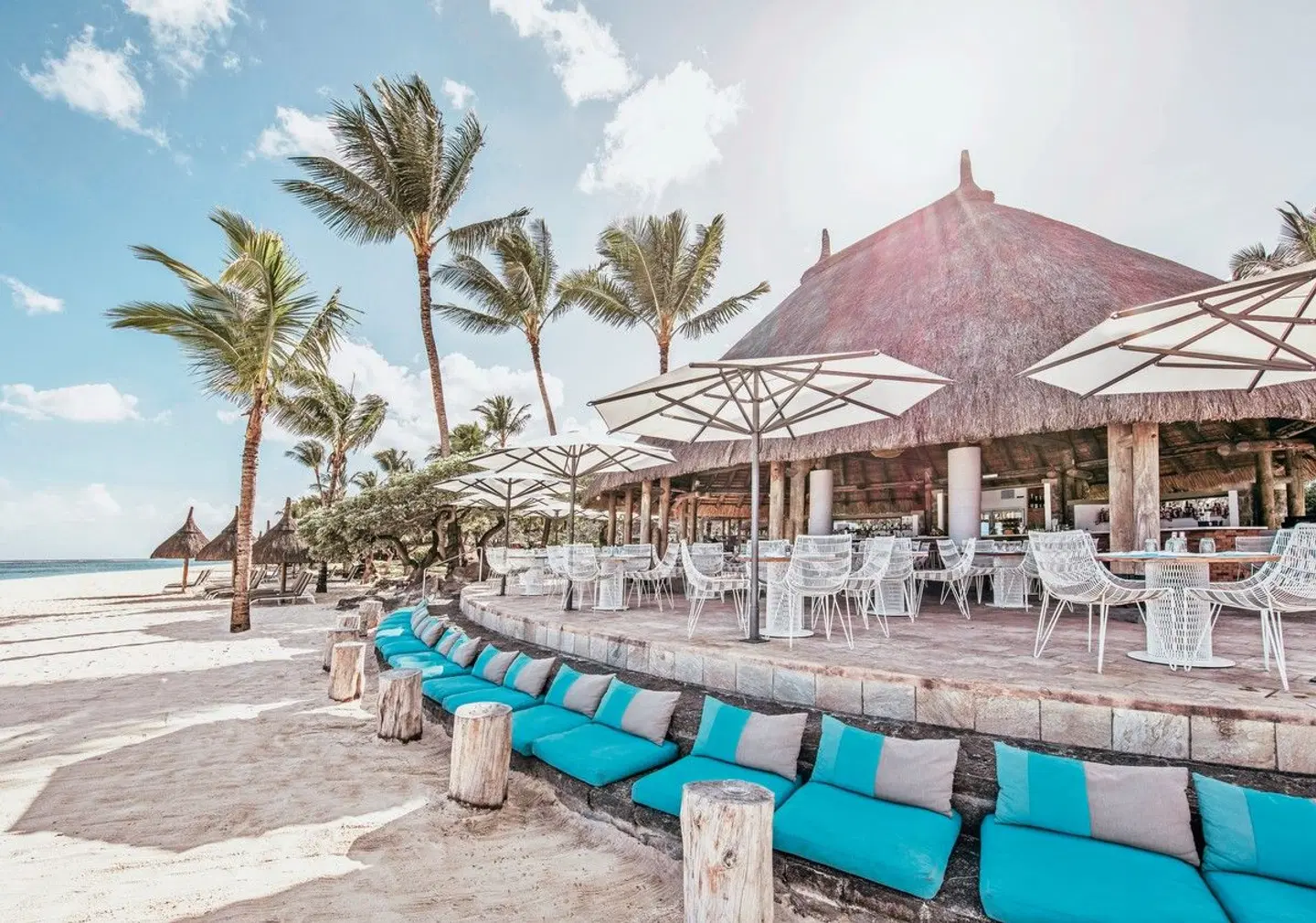 La Pirogue Mauritius Terrasse