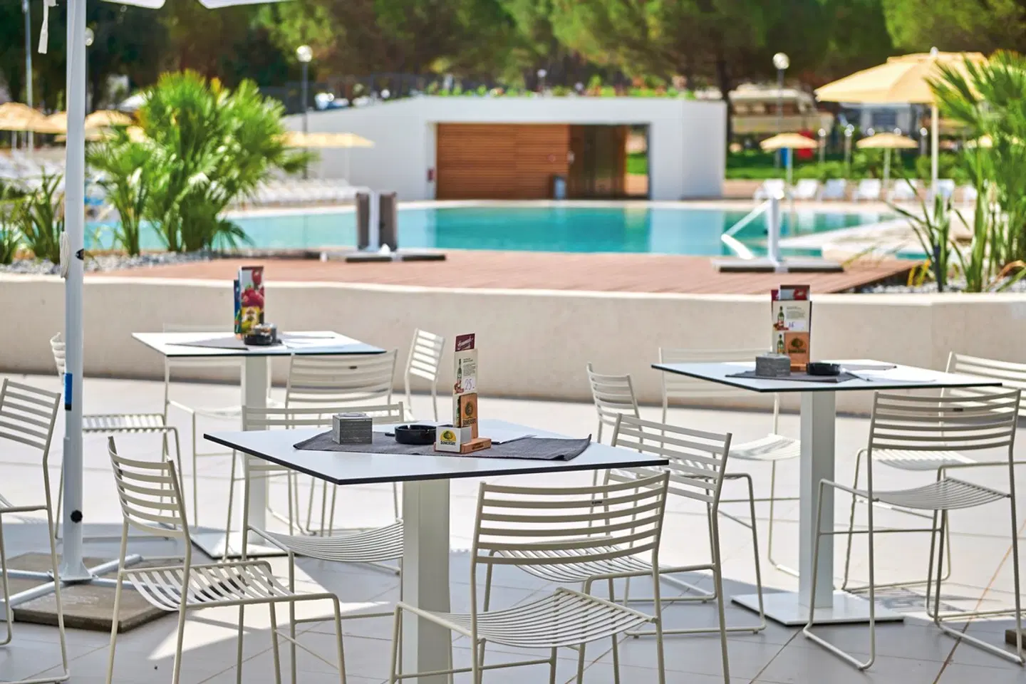 Camping Stella Maris Terrasse