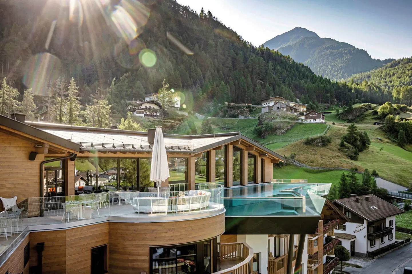 Das Central - Alpine. Luxury. Life. Terrasse