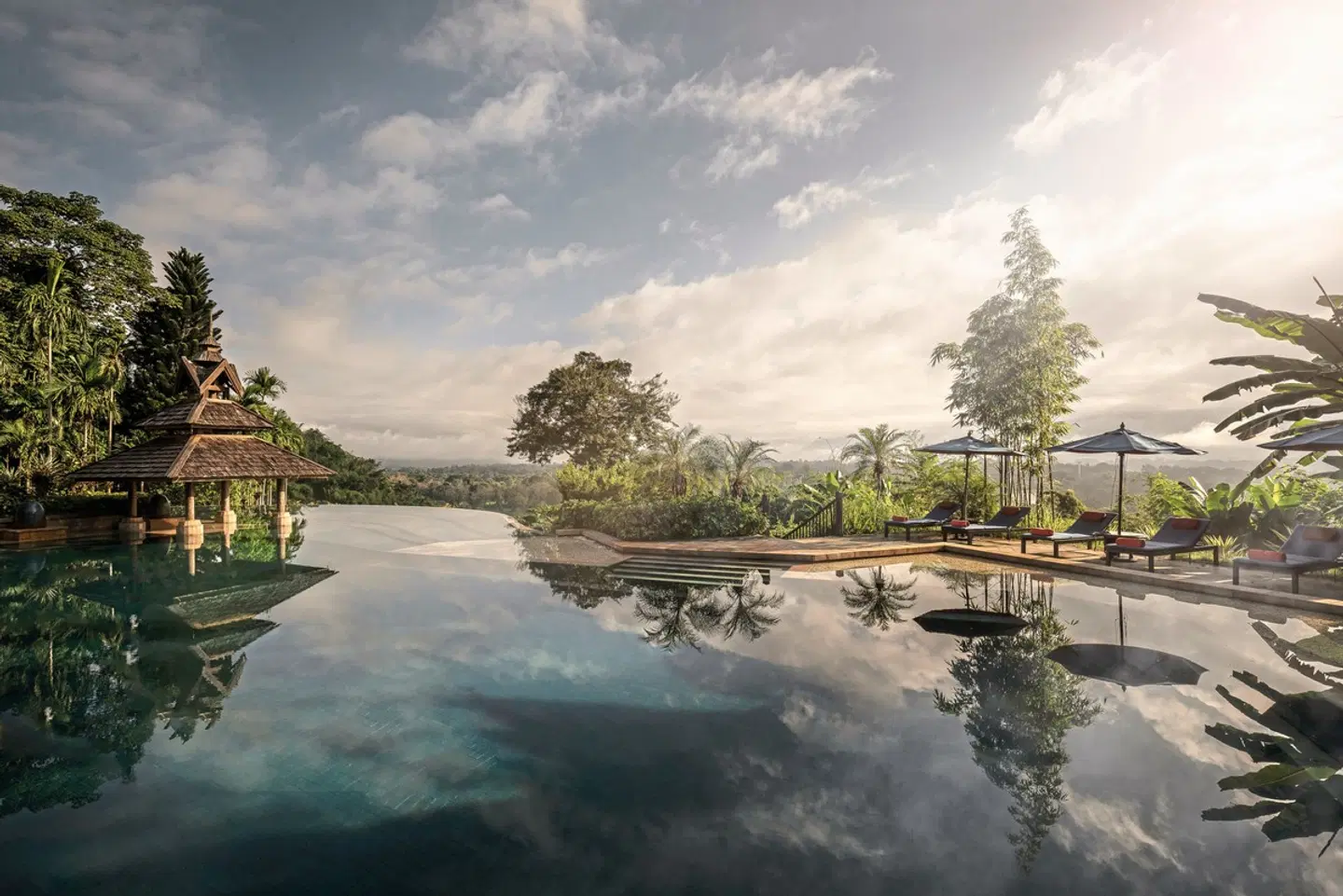 Anantara Golden Triangle Elephant Camp & Resort Garten