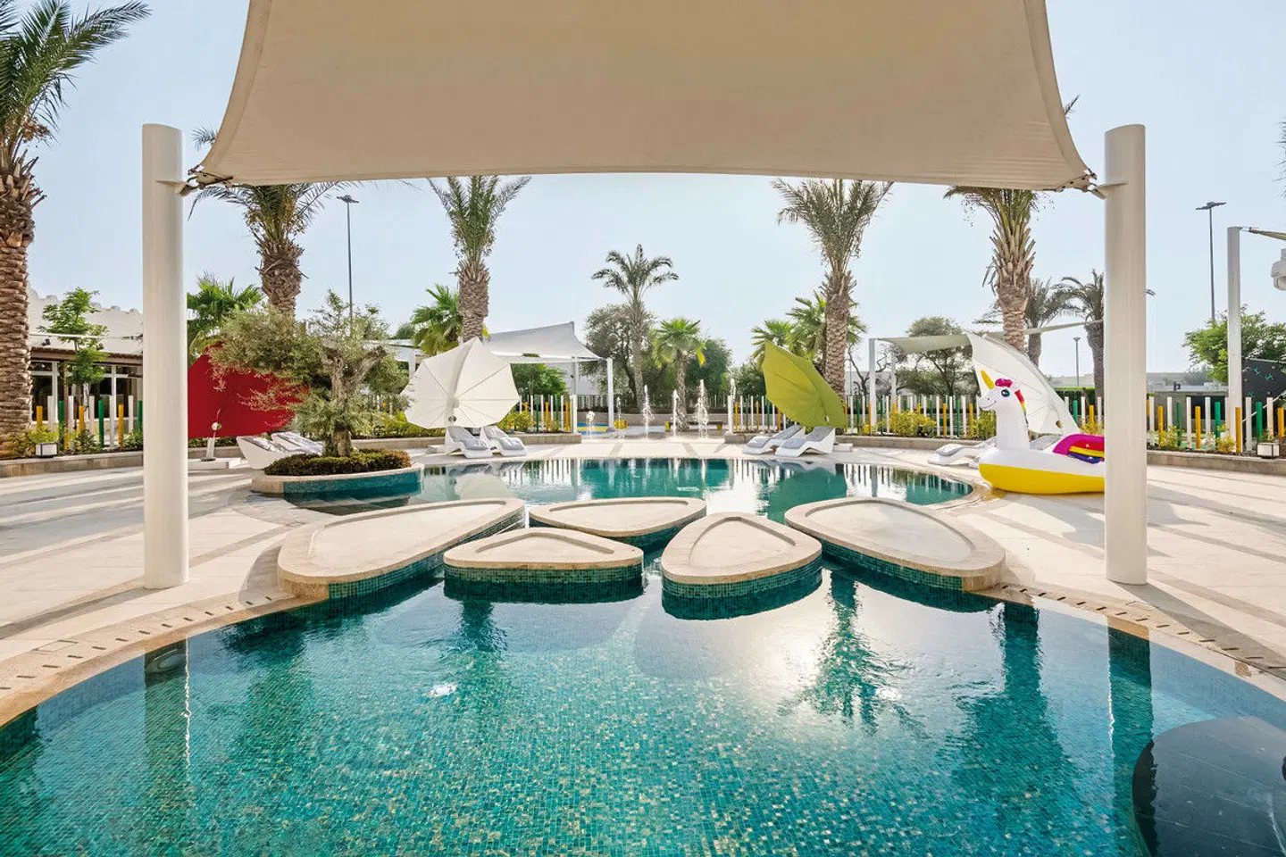 Al Messila, a Luxury Collection Resort & Spa, Doha Hallenbad