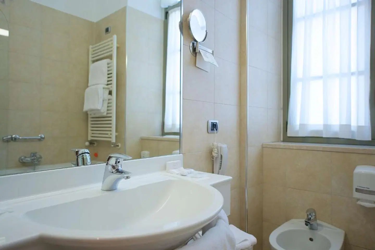 Best Western Crystal Palace Hotel Turin Badezimmer