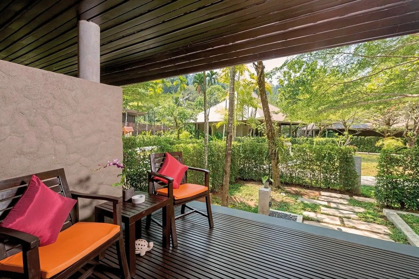 Khaolak Wanaburee Resort Terrasse