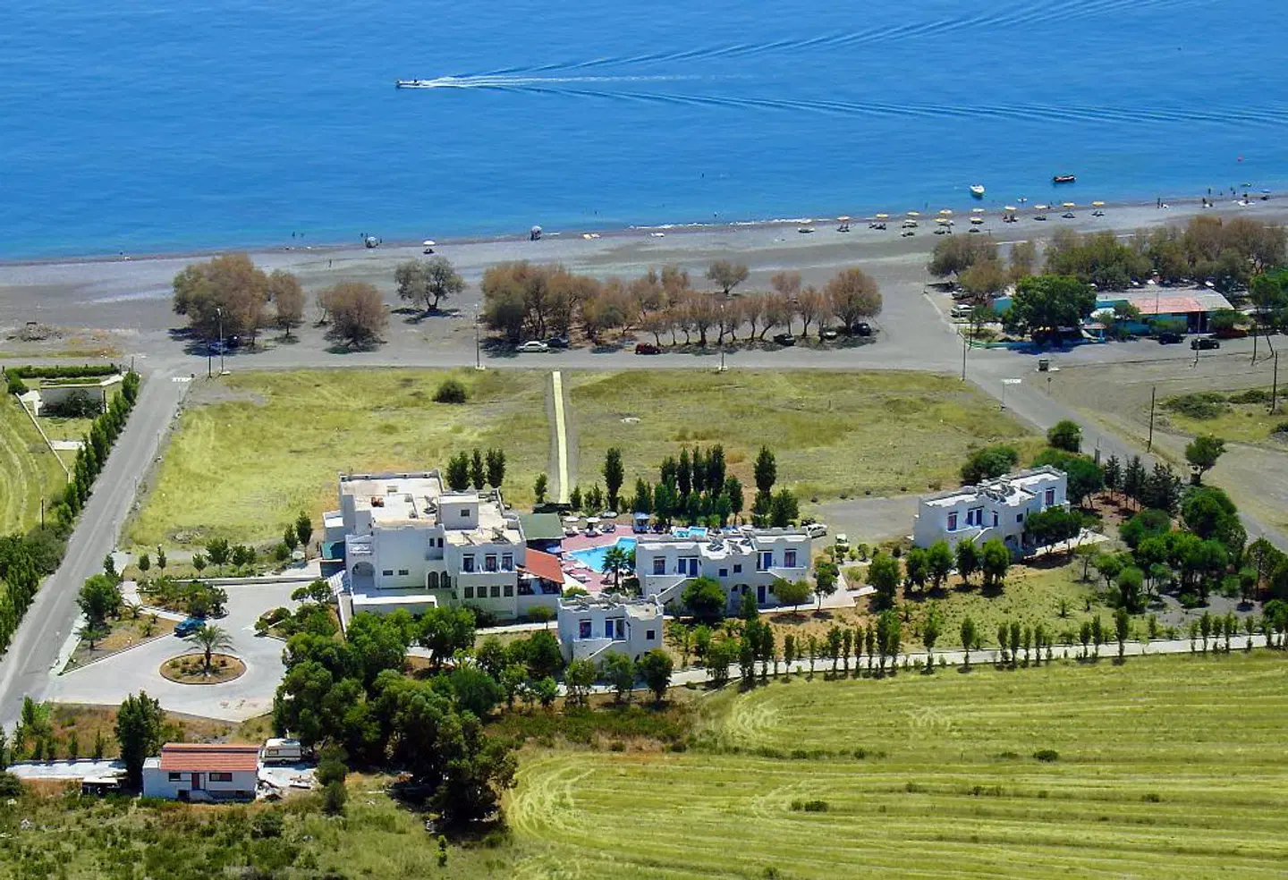 Ampelia Seaside Resort Garten