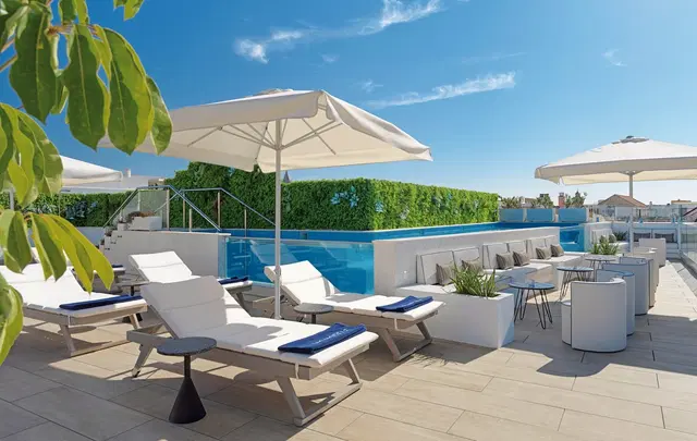 H10 Casa de la Plata Terrasse