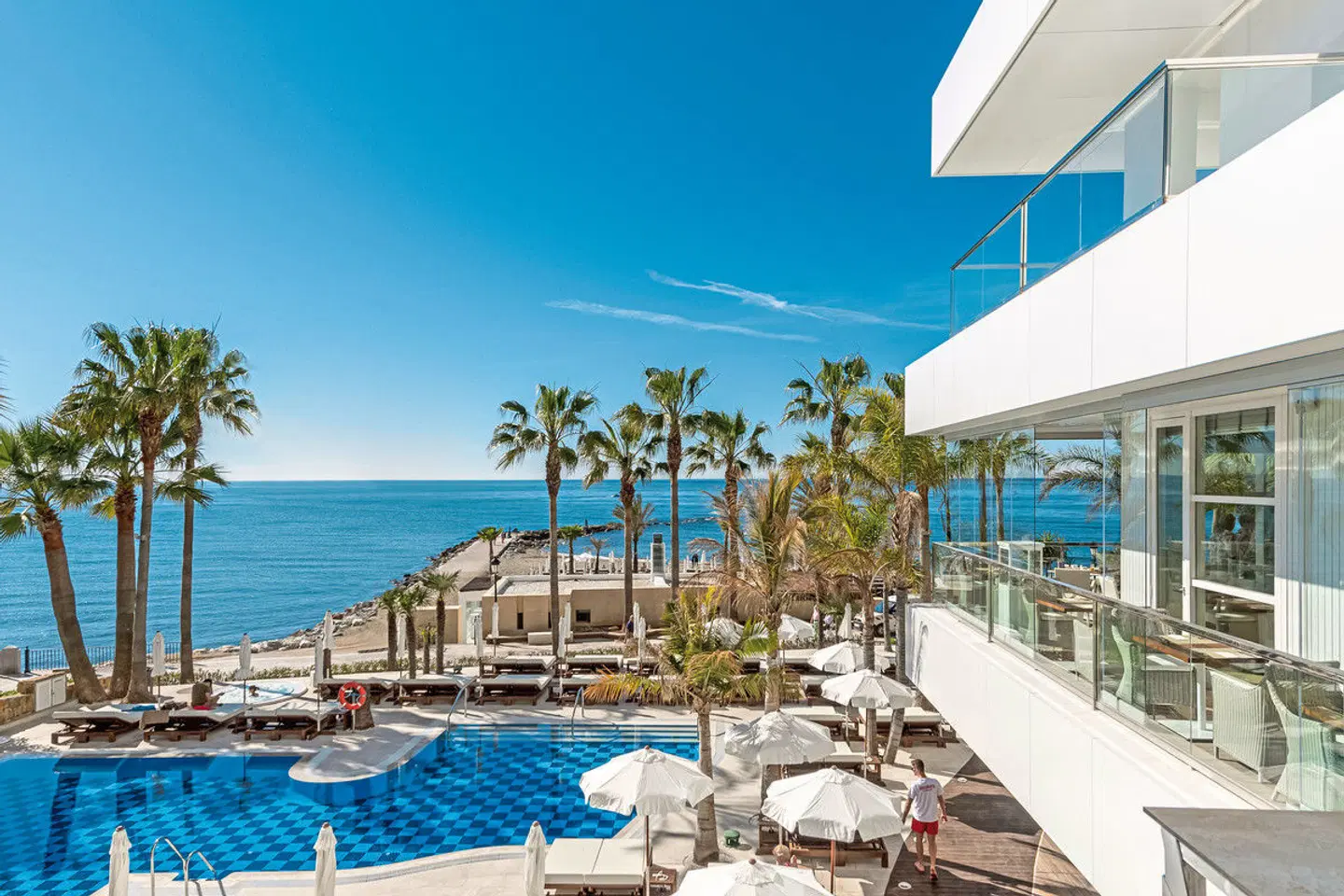 Amàre Beach Hotel Marbella Terrasse