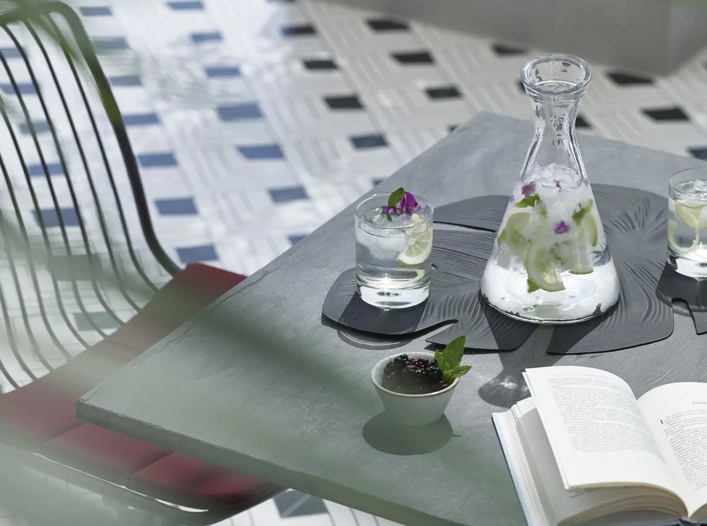 Afroditi Venus Beach Resort Terrasse