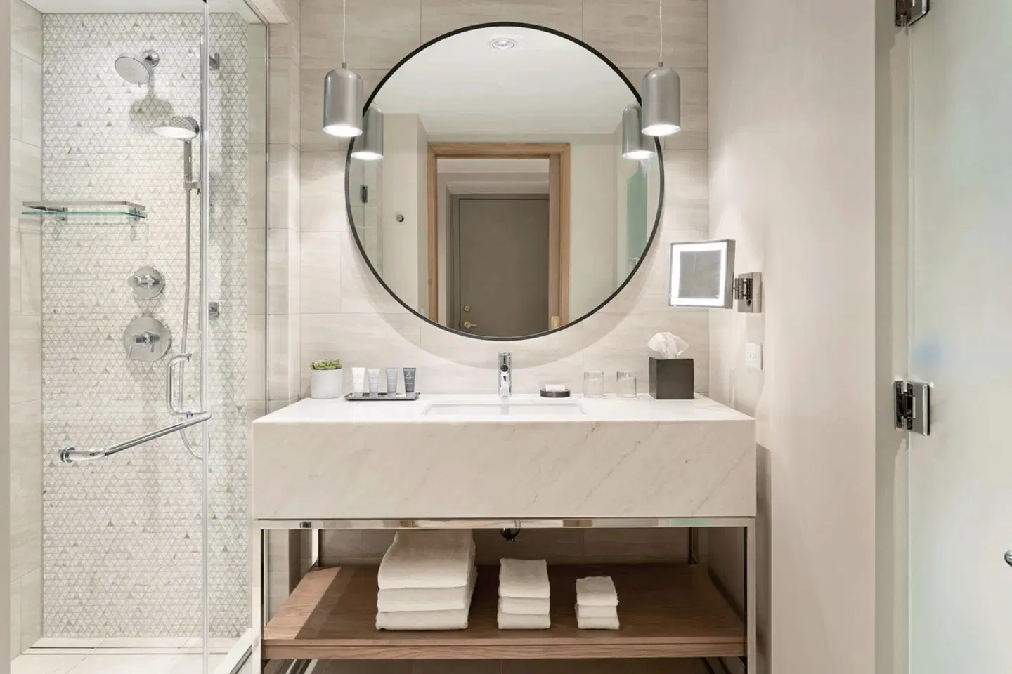 Tampa JW Marriott Water Street Badezimmer