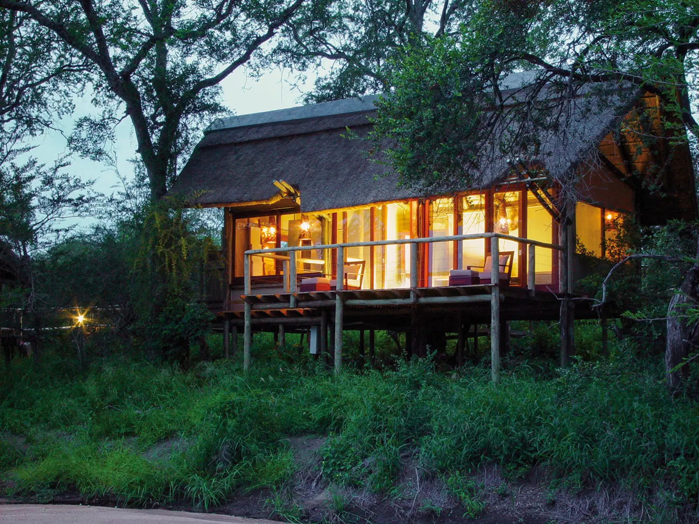 Rhino Post Safari Lodge Garten