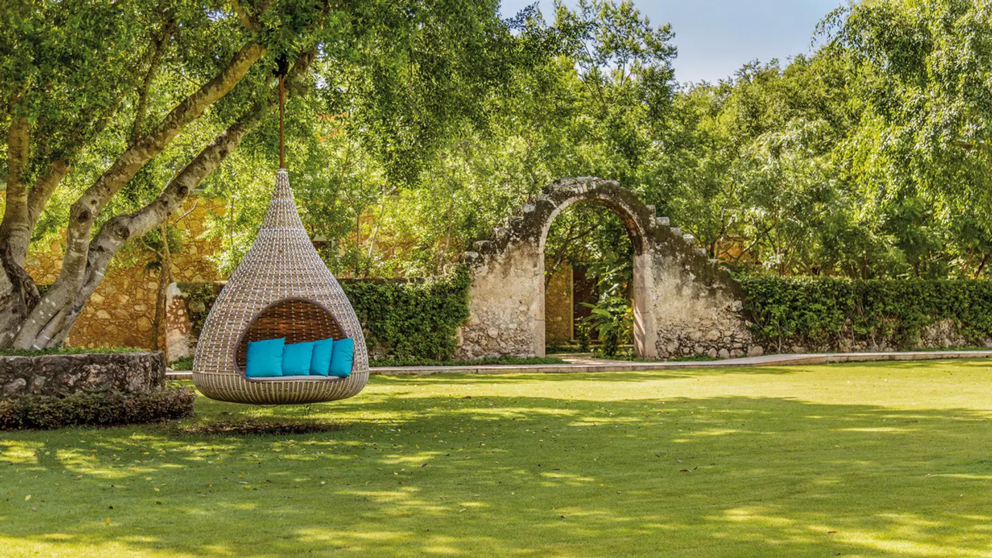 Chablé Yucatan Garten