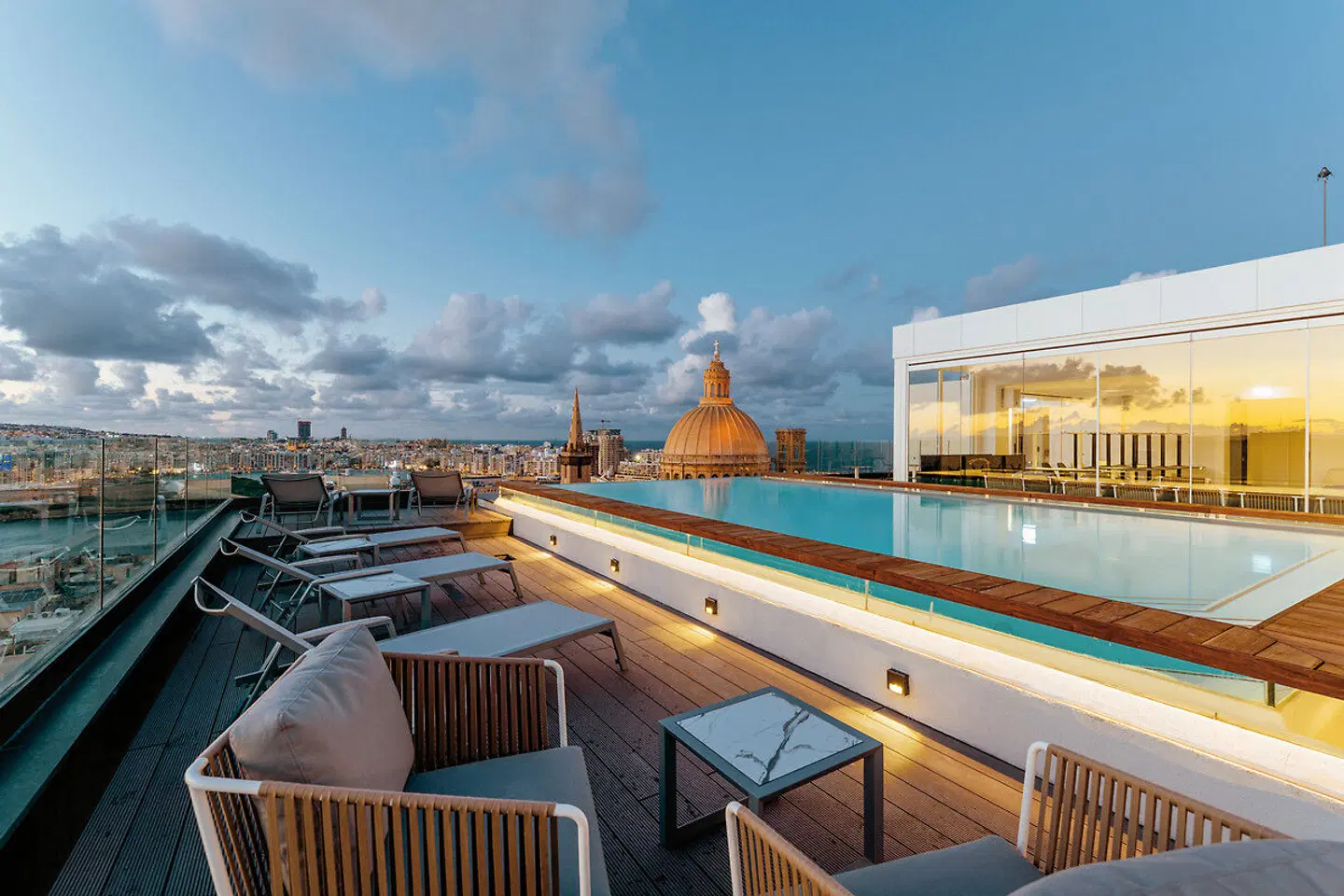The Embassy Valletta Hotel TERRACE