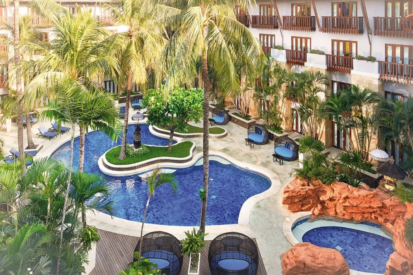 Hard Rock Hotel Bali Garten