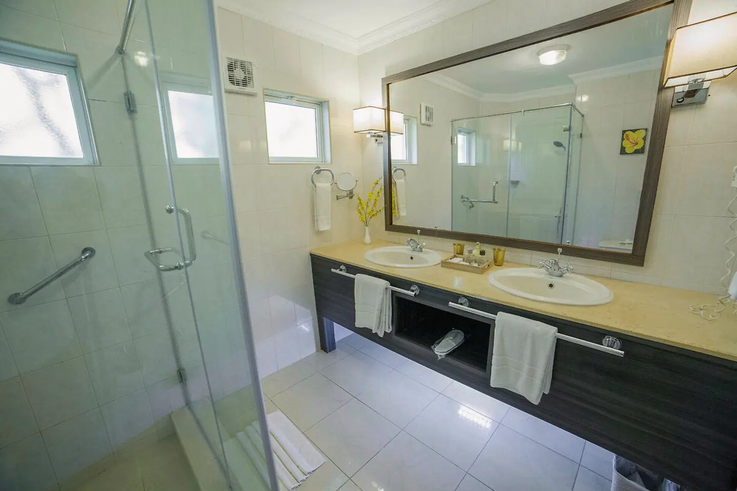 Hibiscus Boutique Hotel Badezimmer