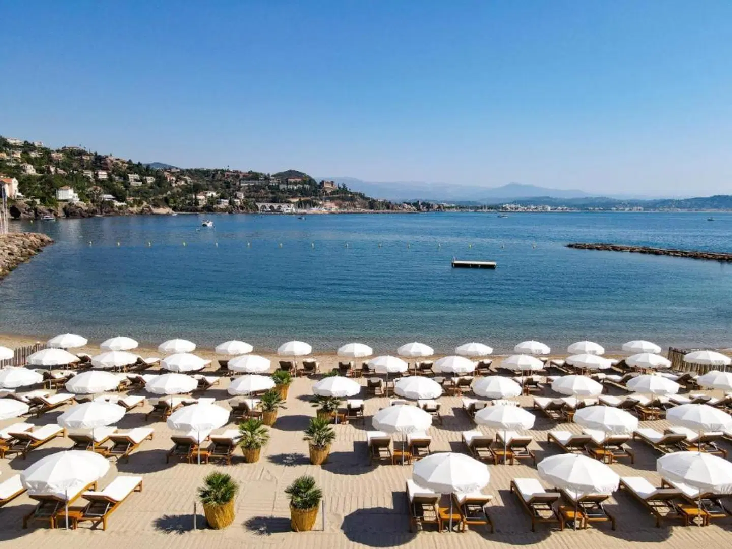 Chateau de Theoule Strand