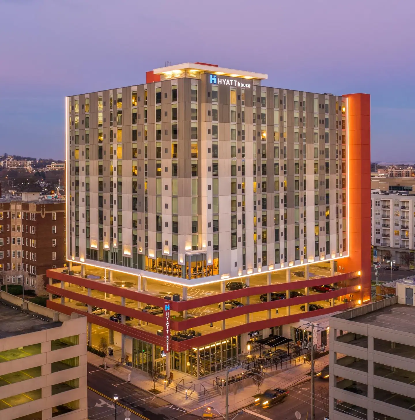 Hyatt House Nashville at Vanderbilt EXTERIOR