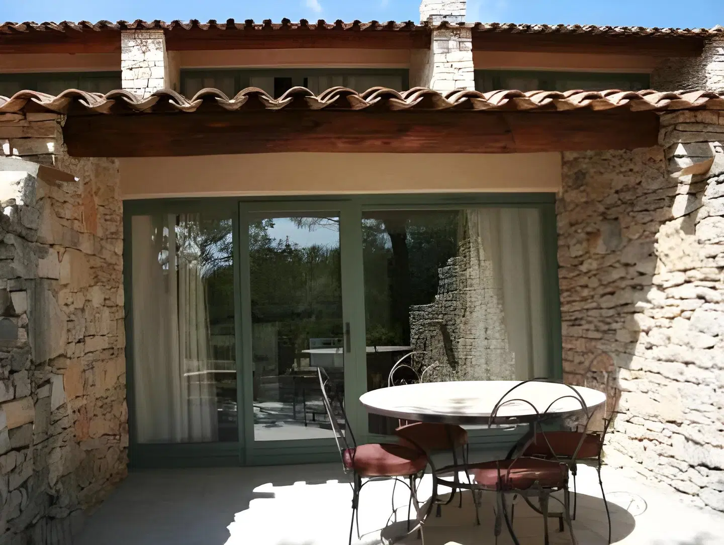 La Bastide Des Chênes Terrasse