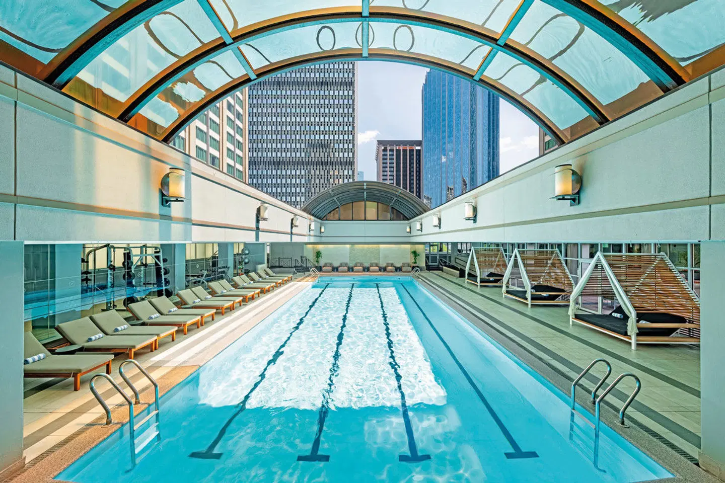 Sheraton Boston Hotel Hallenbad