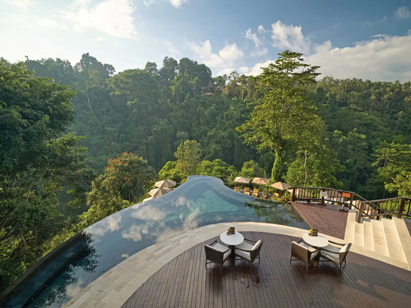 Hanging Gardens of Bali Terrasse