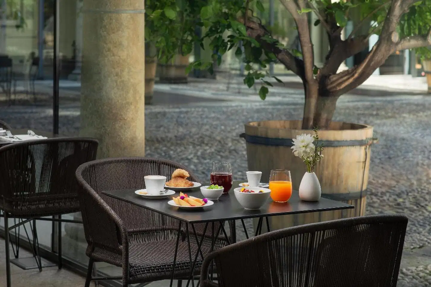 NH Collection Torino Piazza Carlina Terrasse