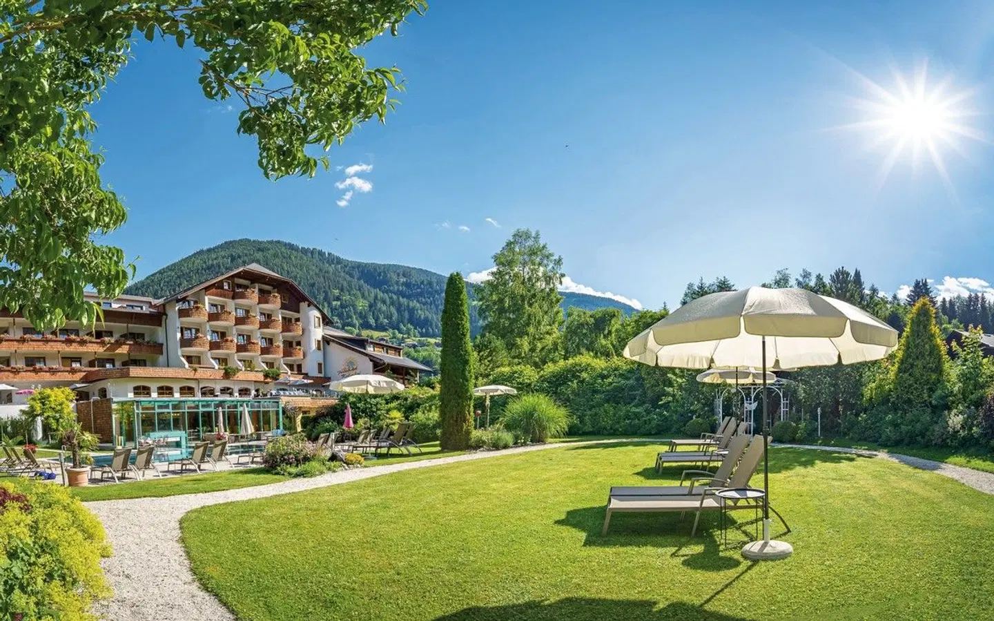 Ferienhotel Kolmhof Garten