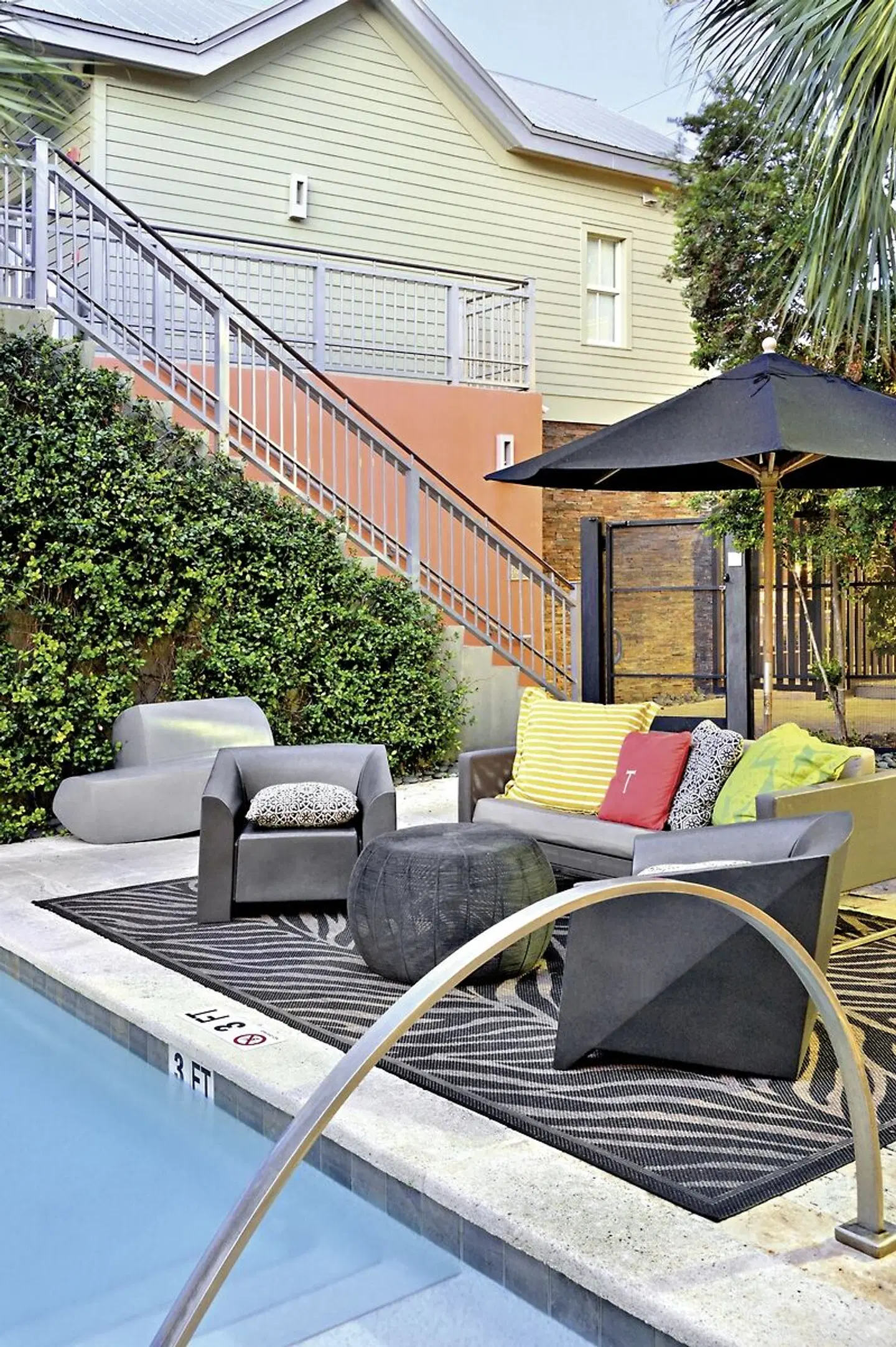 Truman Hotel Key West Terrasse