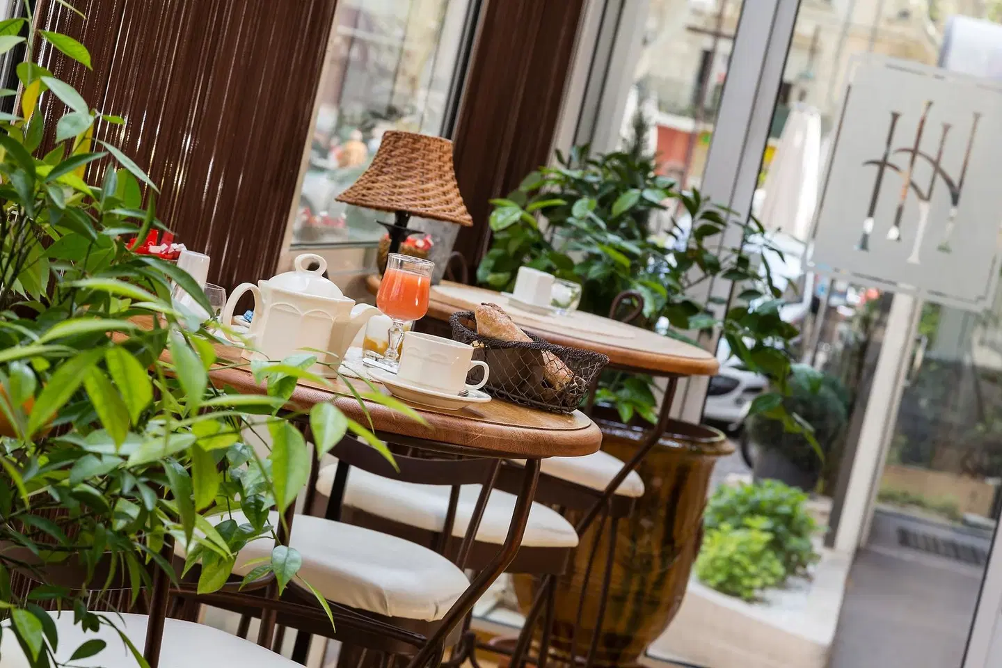 Hôtel de lHorloge Terrasse