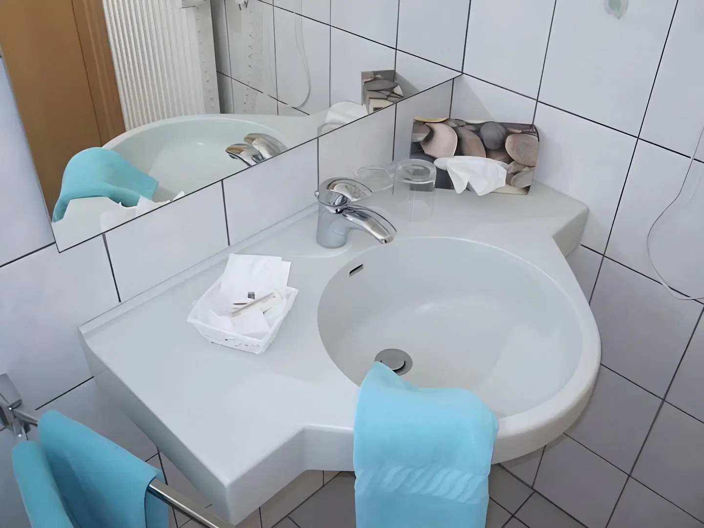 Parkhotel Flora Badezimmer