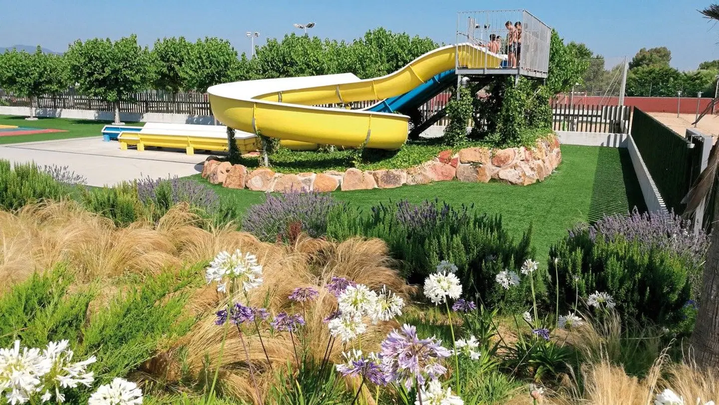 Camping Resort Els Pins Garten