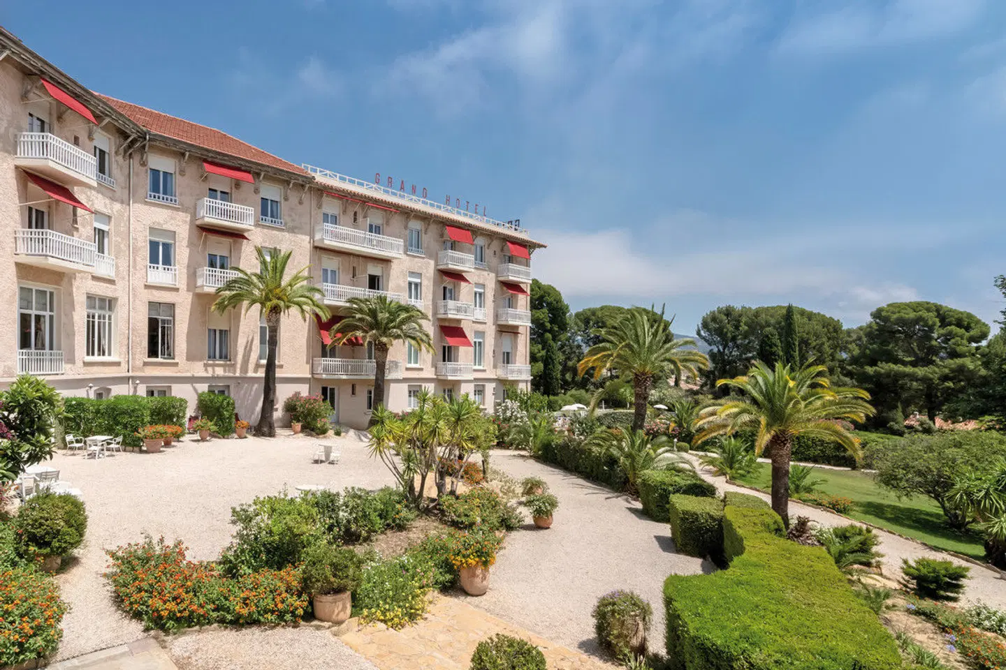 Grand Hôtel Les Lecques Garten