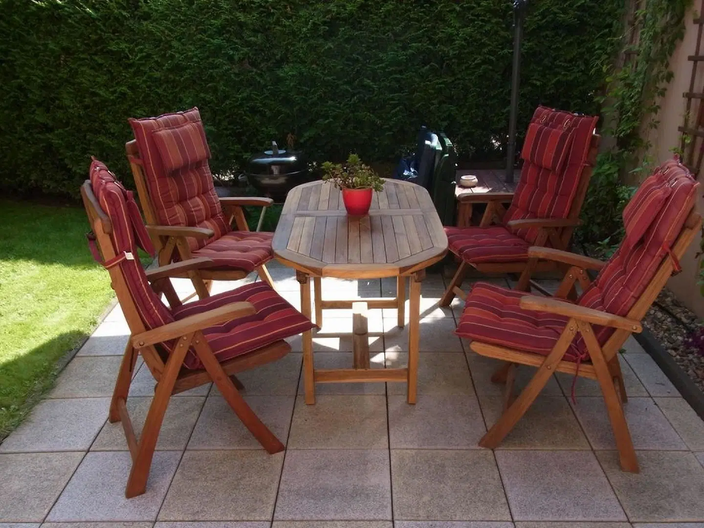 Domizil Neu Venedig Terrasse