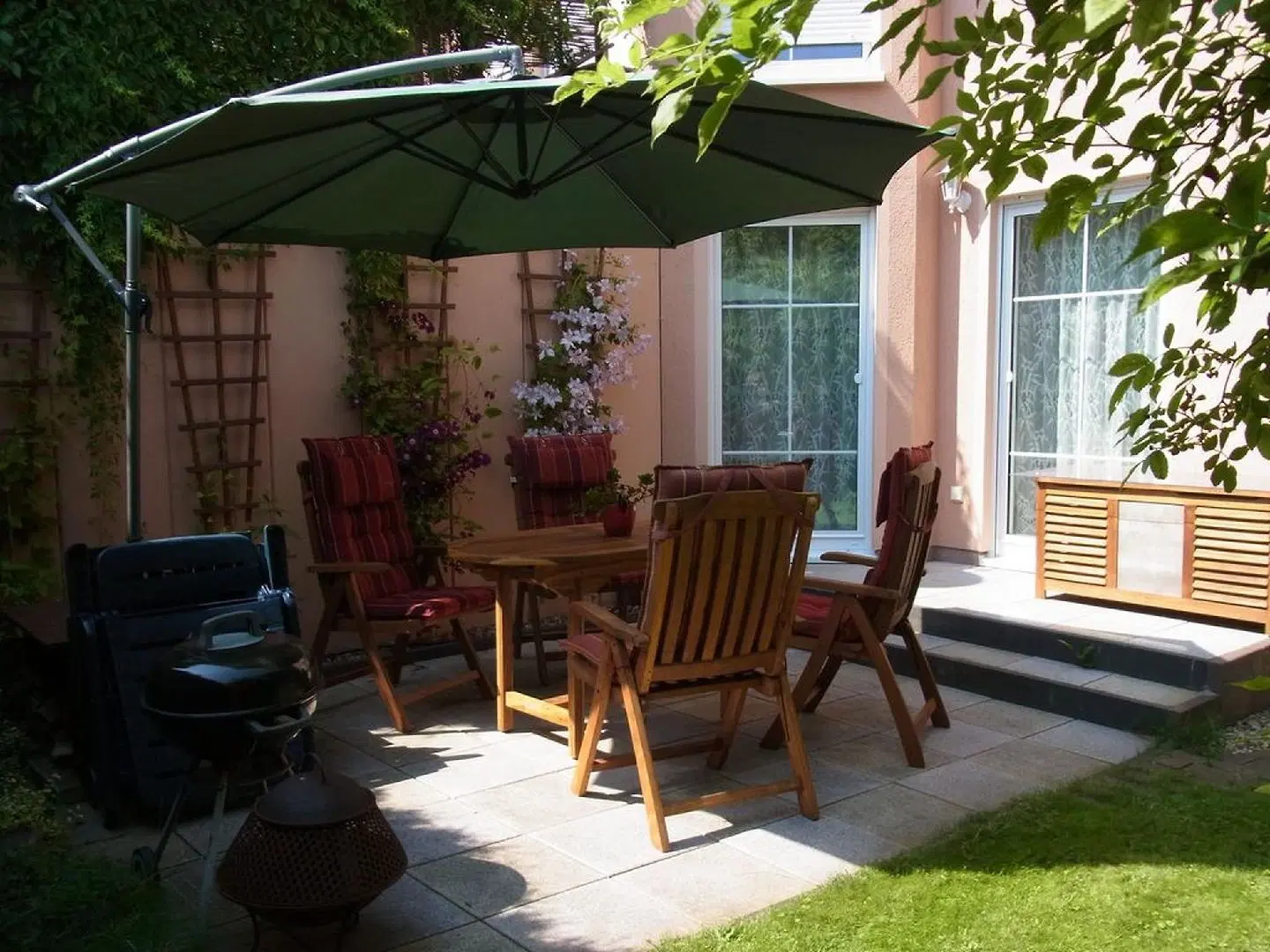 Domizil Neu Venedig Terrasse