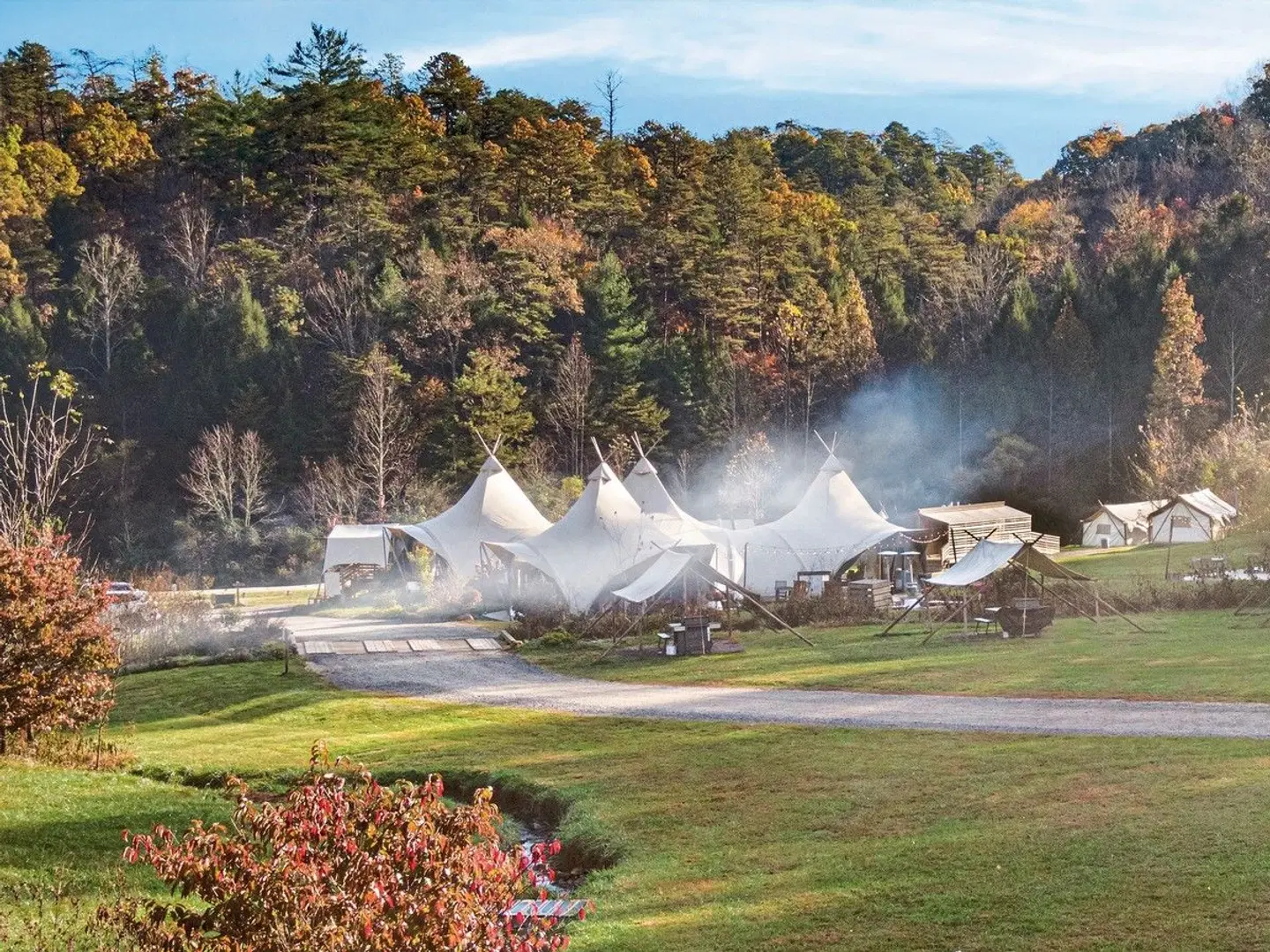 Under Canvas Great Smoky Mountains LANDSCAPE