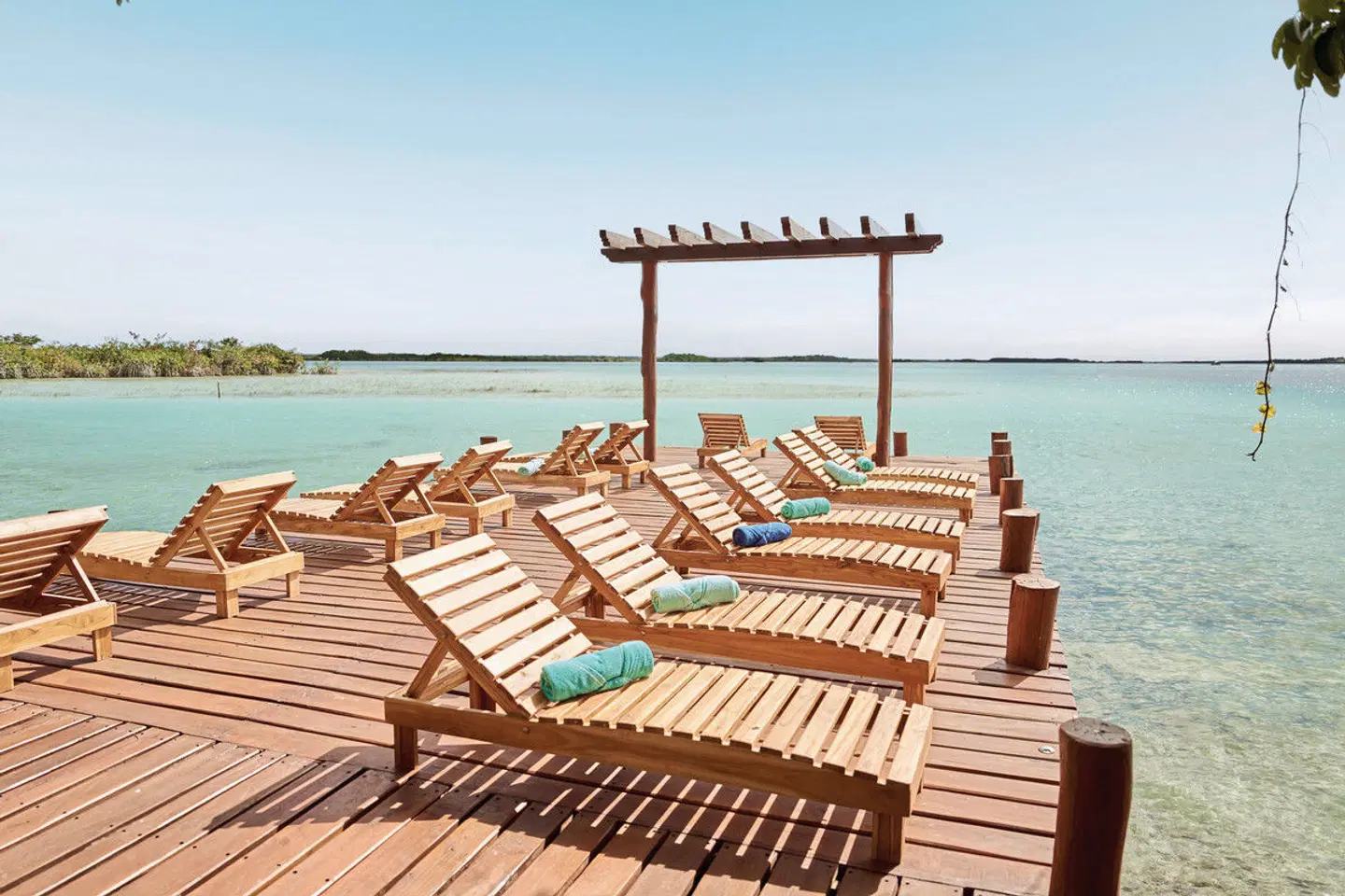 Cristalino Lagoon Front Hotel Restaurant & Spa Terrasse