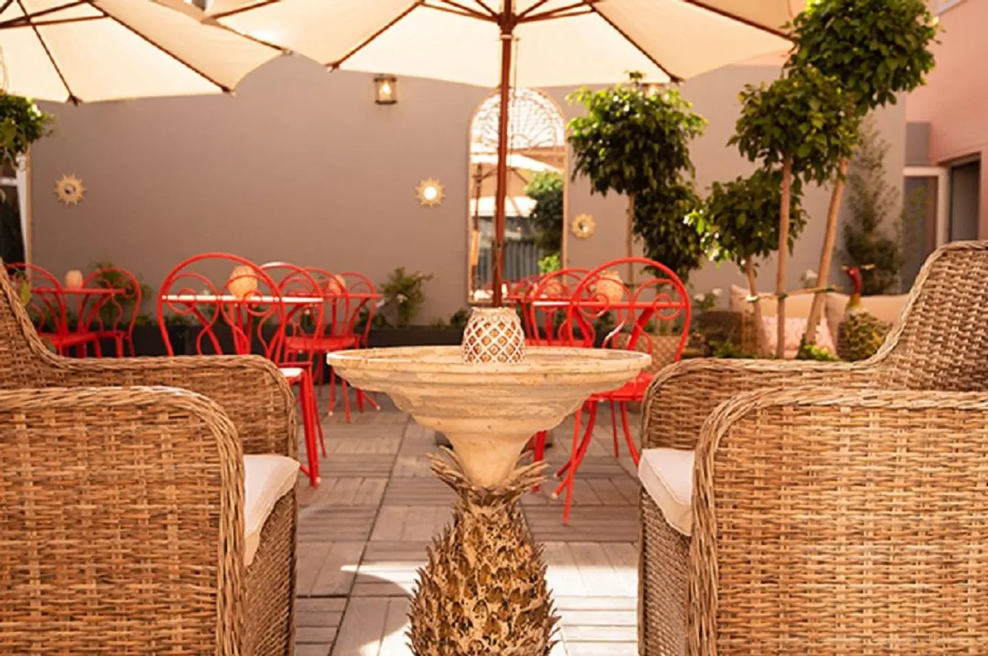 Maxime Hotel Terrasse