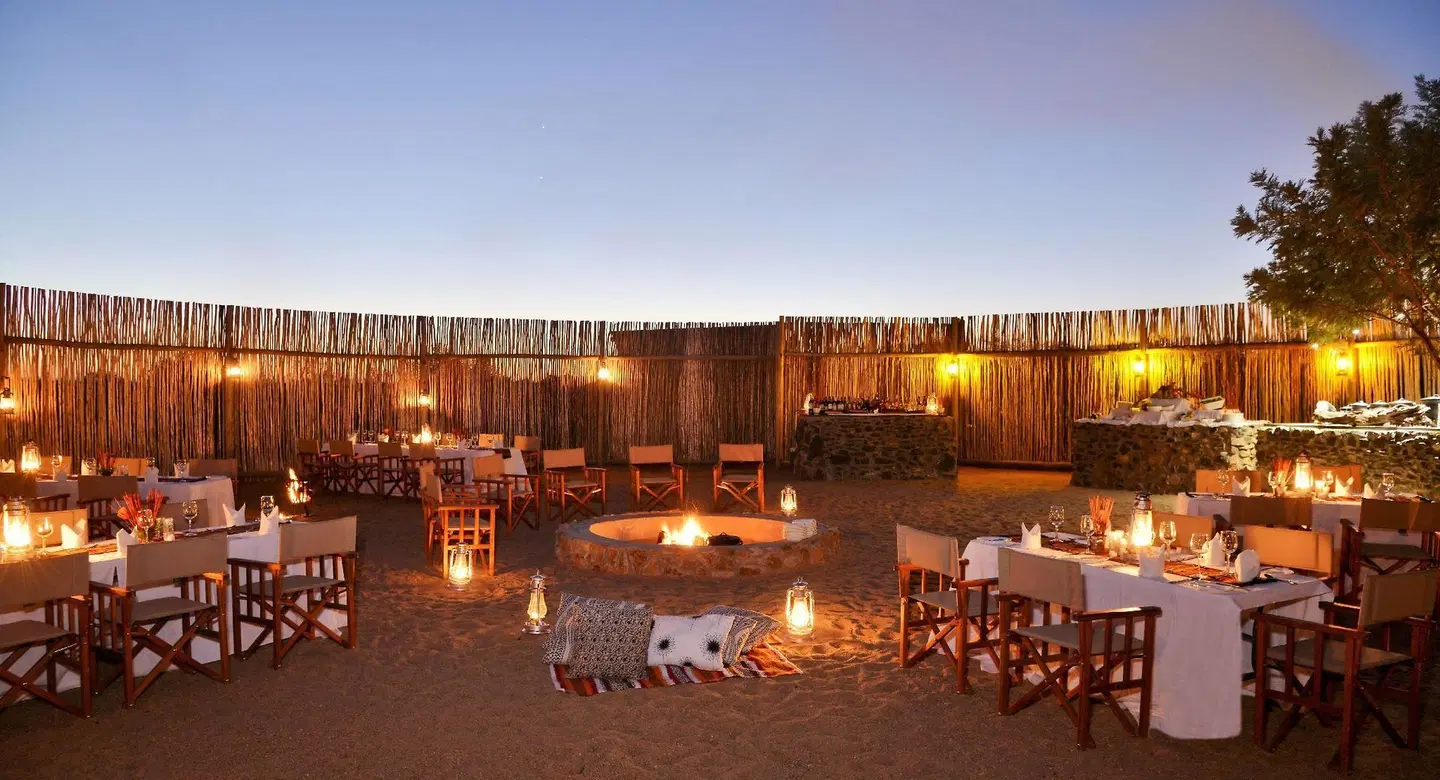 Imbali Safari Lodge Terrasse