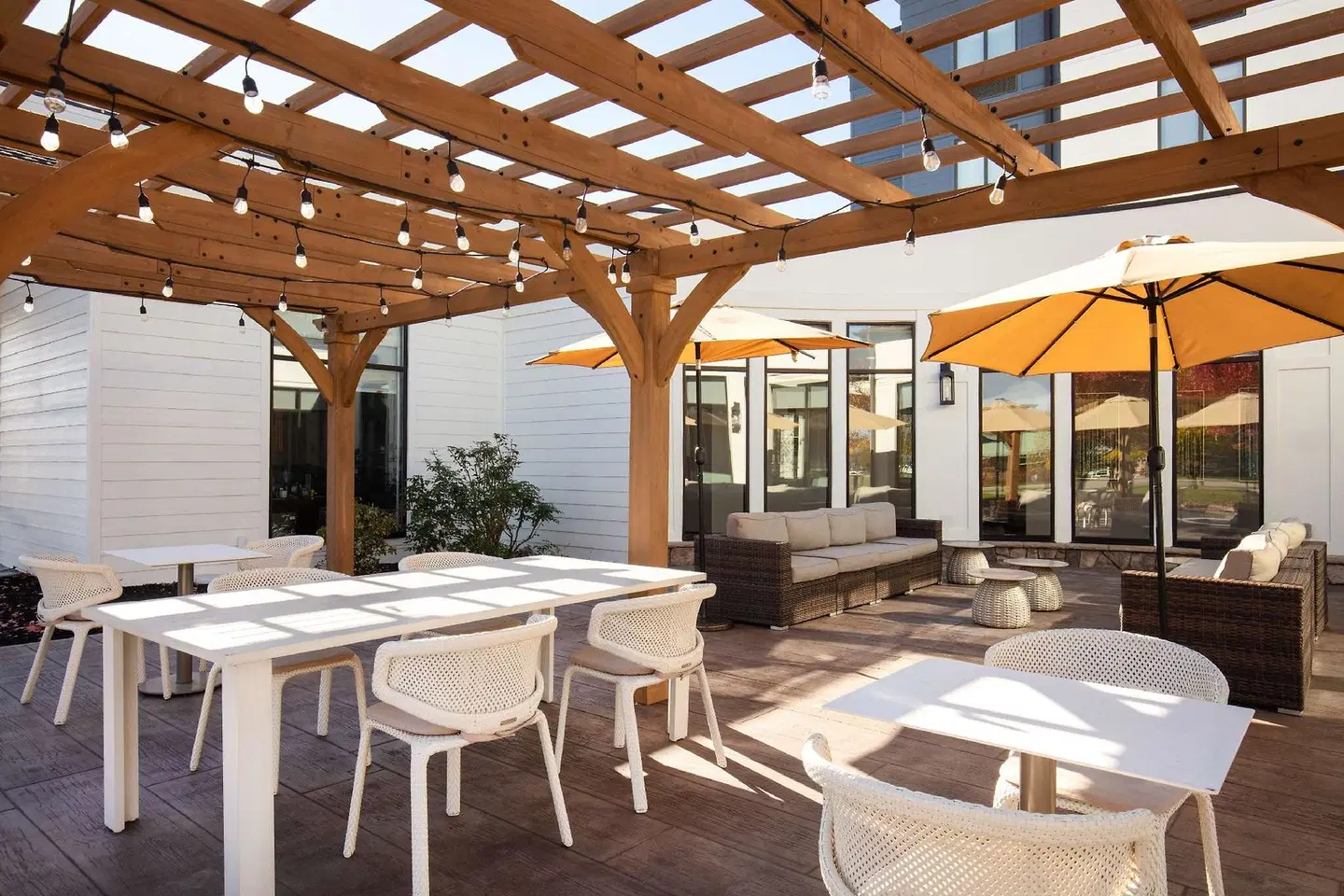 Hilton Garden Inn Kalispell Terrasse