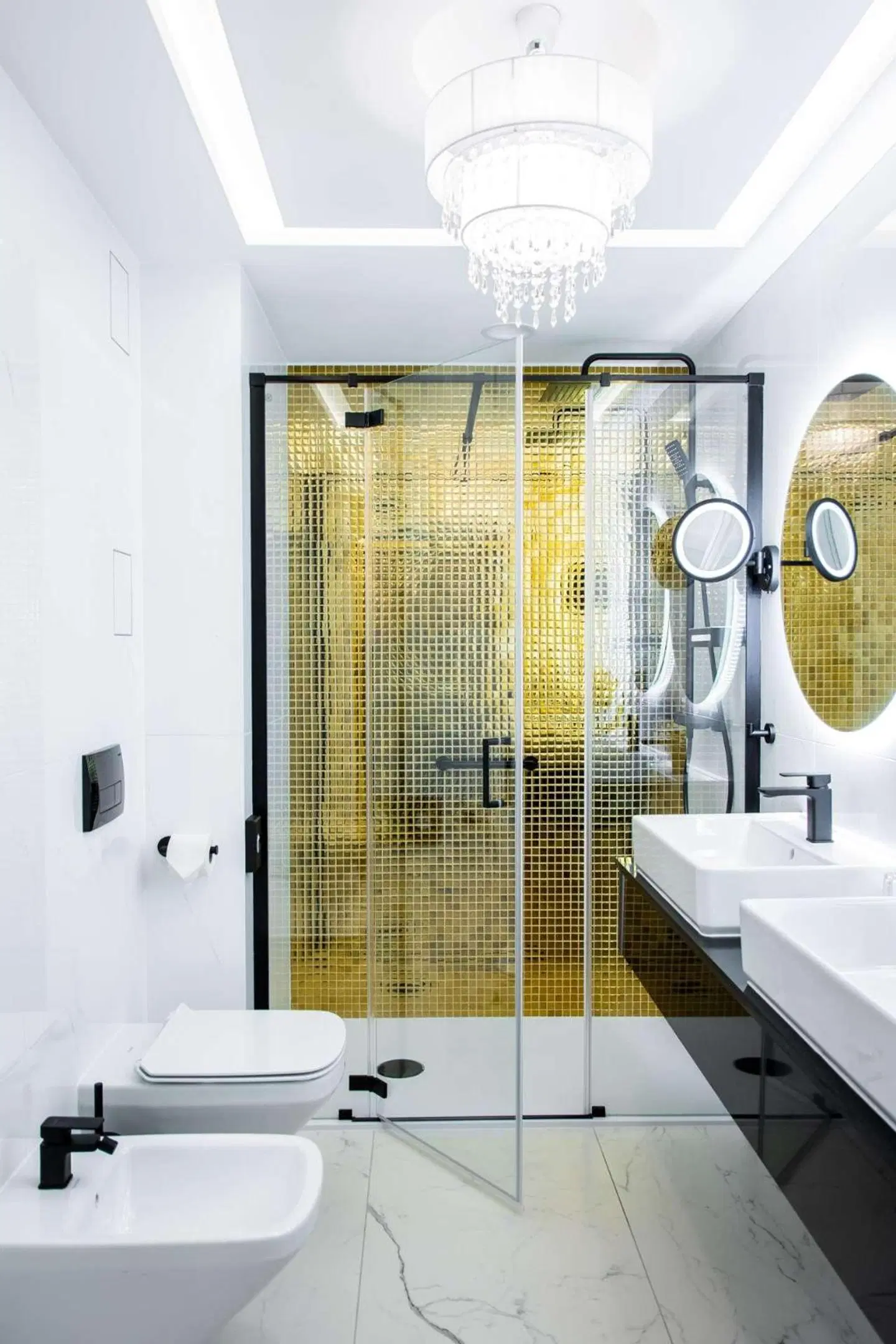 Grand Focus Hotel Szczecin Badezimmer