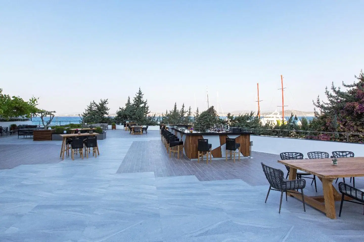 Altin Yunus Resort & Thermal Hotel Terrasse