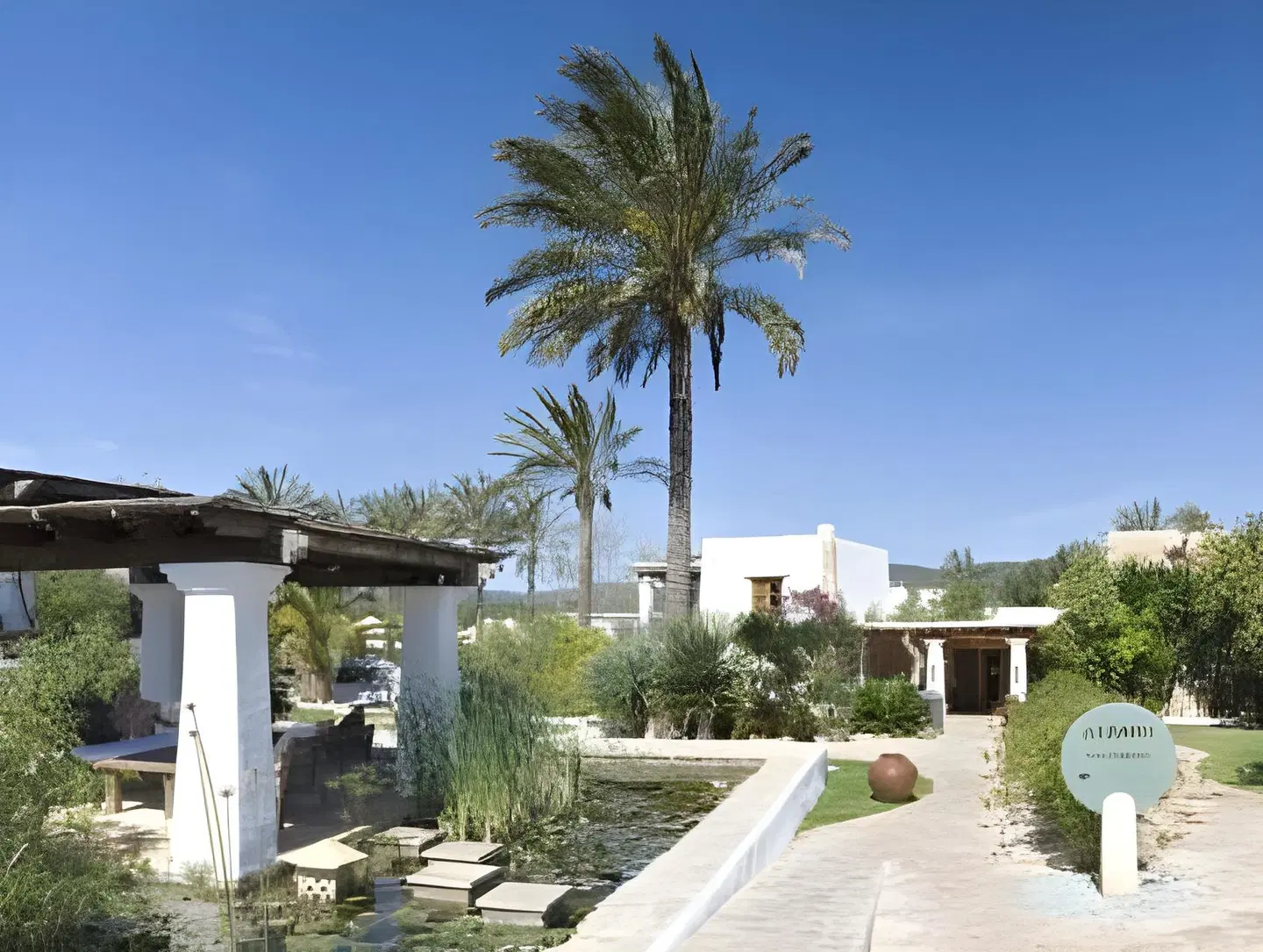 Rural Agroturismo Atzaró Ibiza Garten