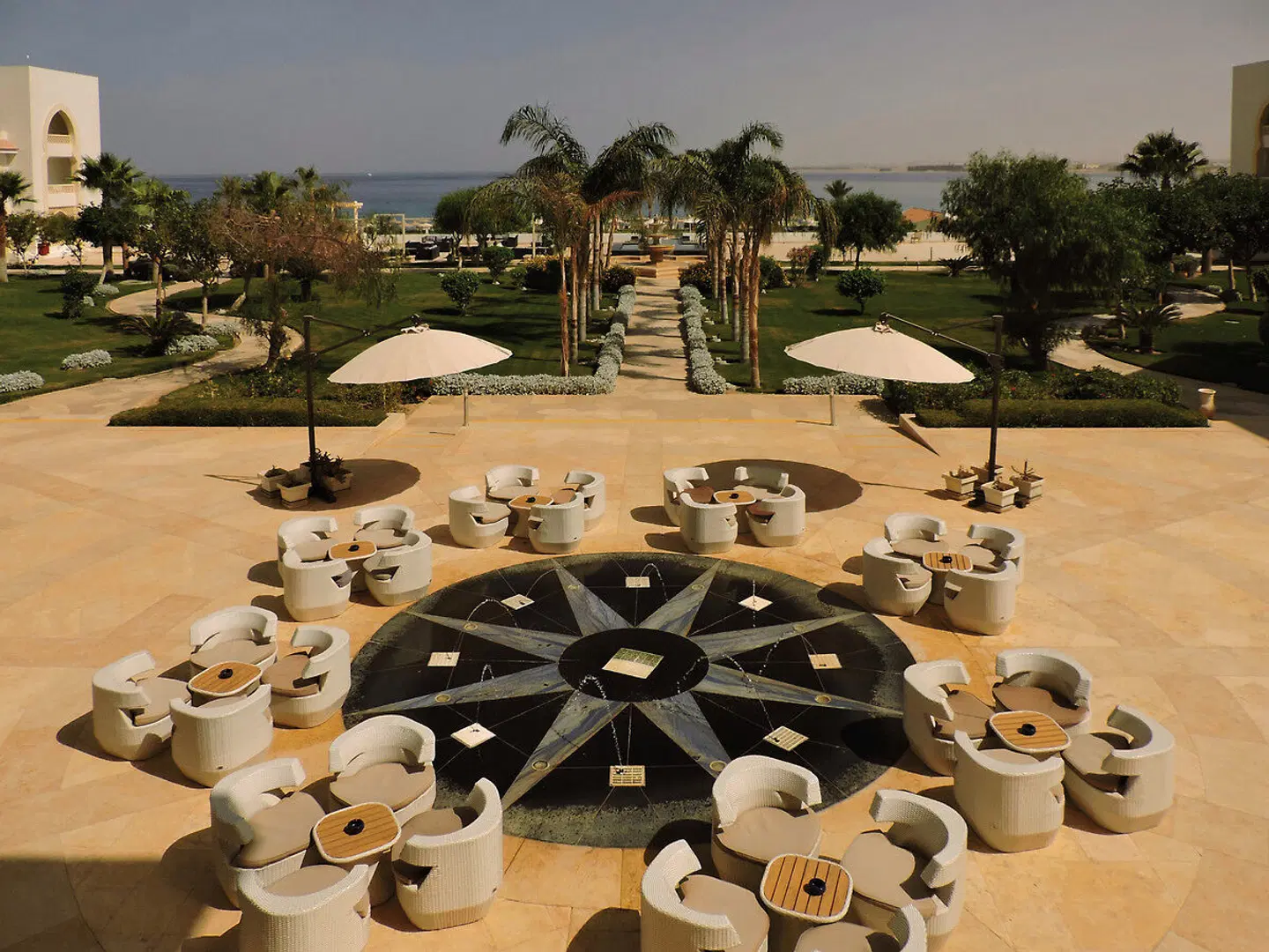 Old Palace Resort Sahl Hasheesh Terrasse